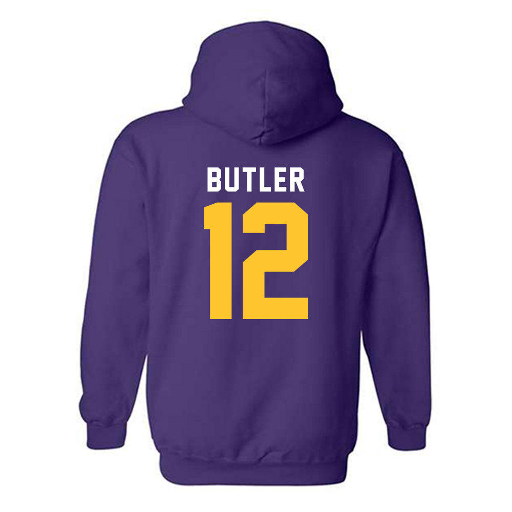 LSU - NCAA Football : Jimari Butler - Classic Shersey Hooded Sweatshirt-1