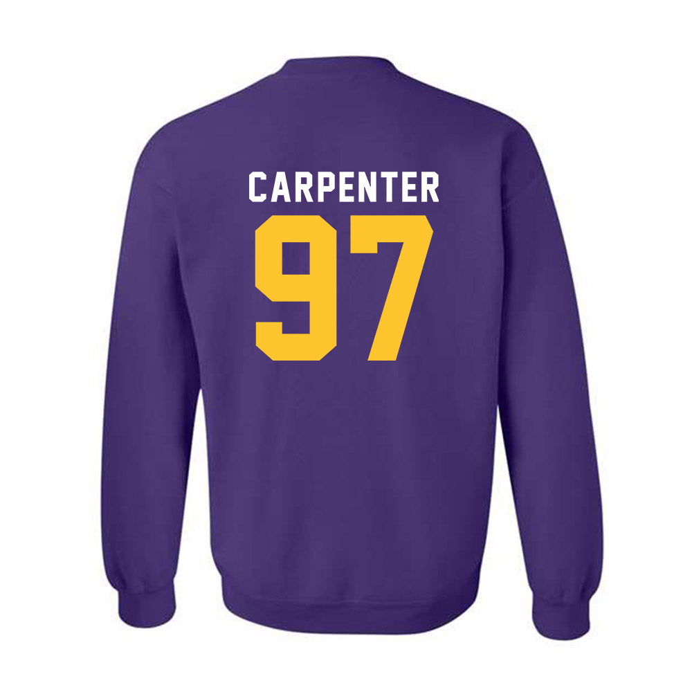 LSU - NCAA Football : Dylan Carpenter - Classic Shersey Crewneck Sweatshirt-1