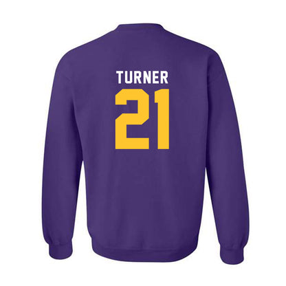 LSU - NCAA Football : Michael Turner - Classic Shersey Crewneck Sweatshirt