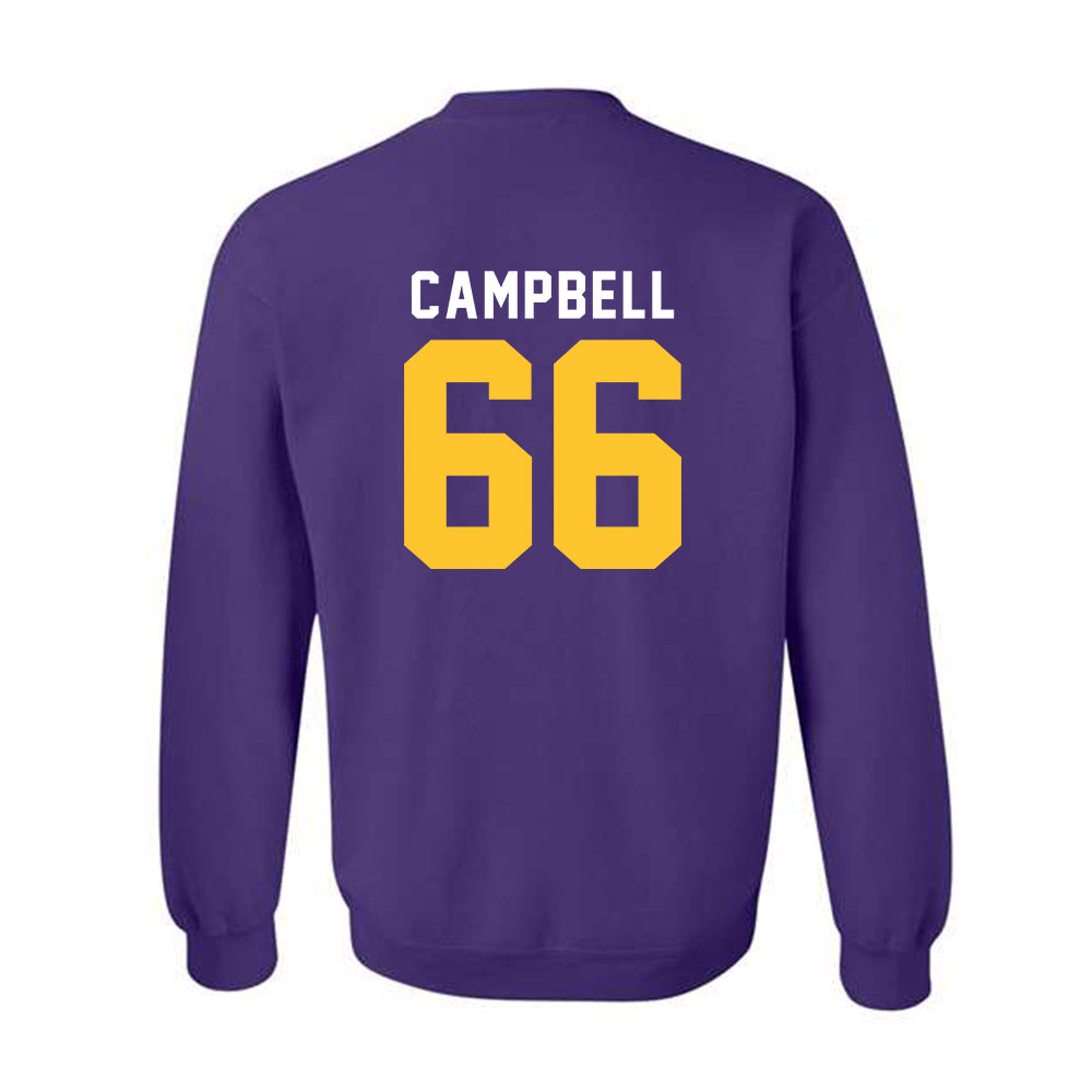 LSU - NCAA Football : Will Campbell - Classic Shersey Crewneck Sweatshirt