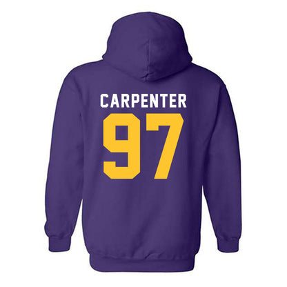 LSU - NCAA Football : Dylan Carpenter - Classic Shersey Hooded Sweatshirt-1