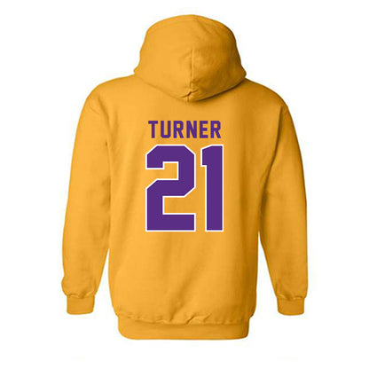 LSU - NCAA Football : Michael Turner - Classic Shersey Hooded Sweatshirt