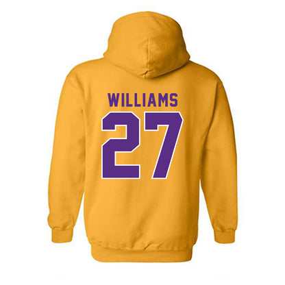 LSU - NCAA Football : Josh Williams - Classic Shersey Hooded Sweatshirt