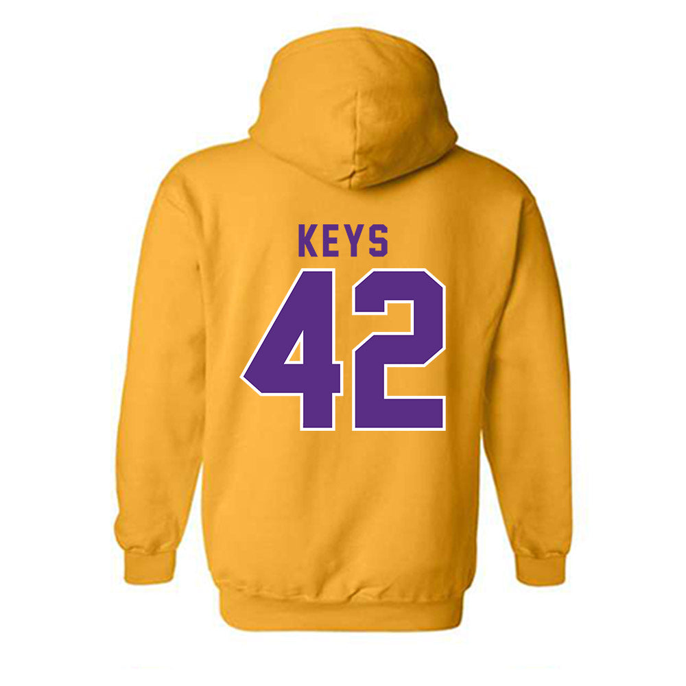 LSU - NCAA Football : Davhon Keys - Classic Shersey Hooded Sweatshirt