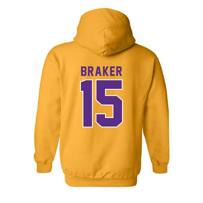 LSU - NCAA Football : Jaiden Braker - Classic Shersey Hooded Sweatshirt-1
