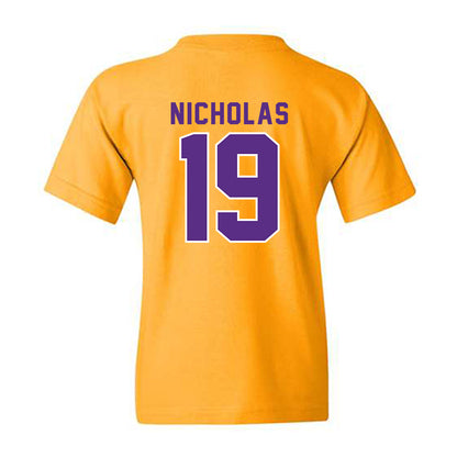 LSU - NCAA Football : Javen Nicholas - Classic Shersey Youth T-Shirt