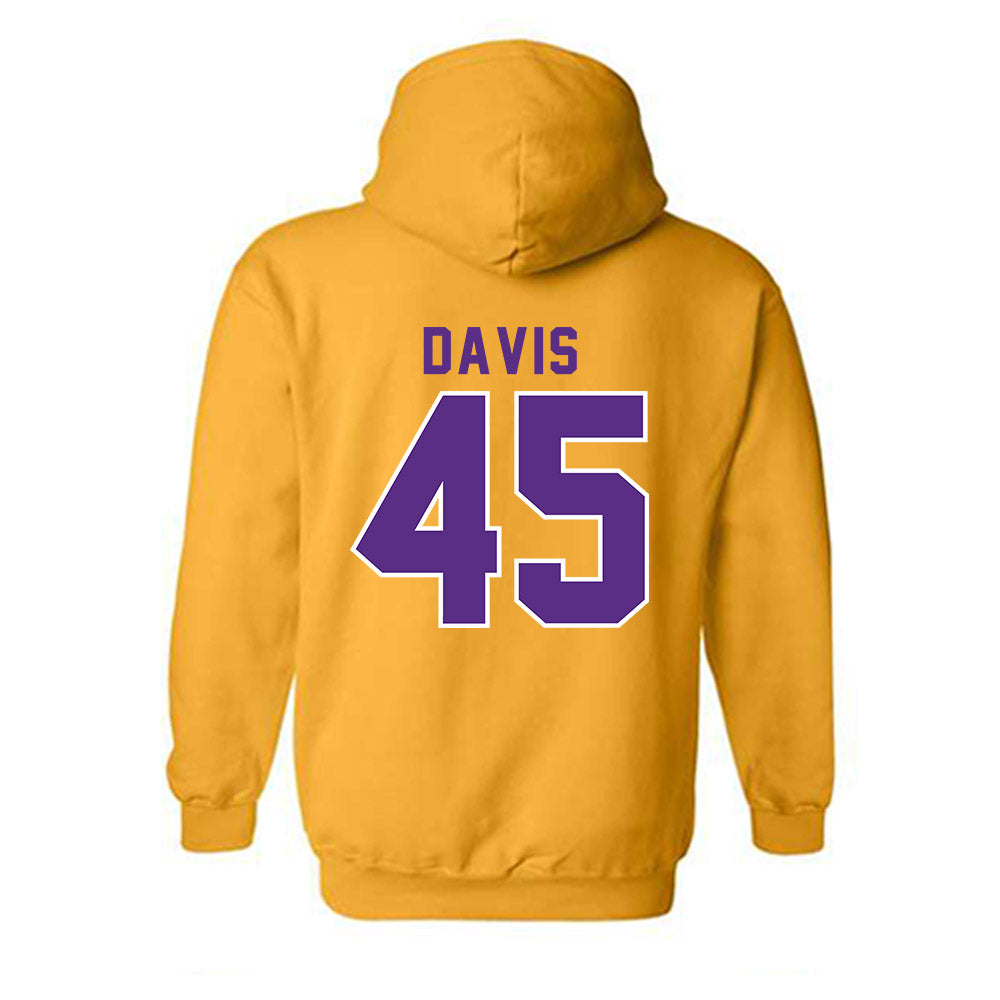 LSU - NCAA Football : Jake Davis - Classic Shersey Hooded Sweatshirt