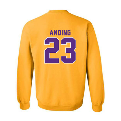 LSU - NCAA Football : Aidan Anding - Classic Shersey Crewneck Sweatshirt-1