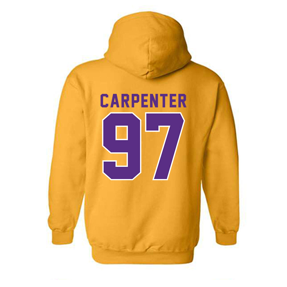 LSU - NCAA Football : Dylan Carpenter - Classic Shersey Hooded Sweatshirt-1