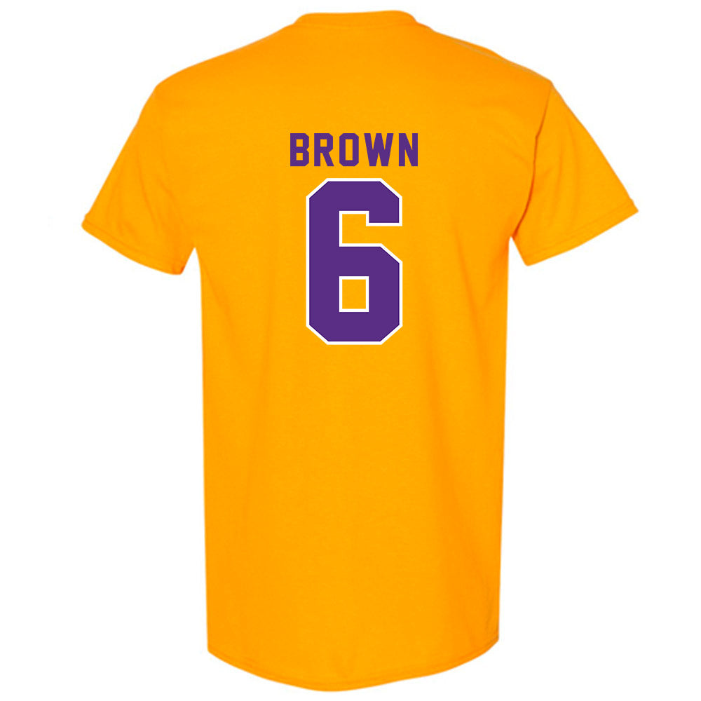 LSU - NCAA Football : Barion Brown - Classic Shersey T-Shirt-1