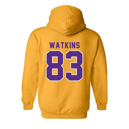 LSU - NCAA Football : Jelani Watkins - Classic Shersey Hooded Sweatshirt