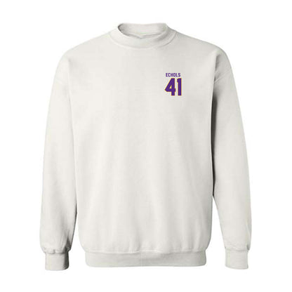 LSU - NCAA Football : Justin Echols - Classic Shersey Crewneck Sweatshirt-0