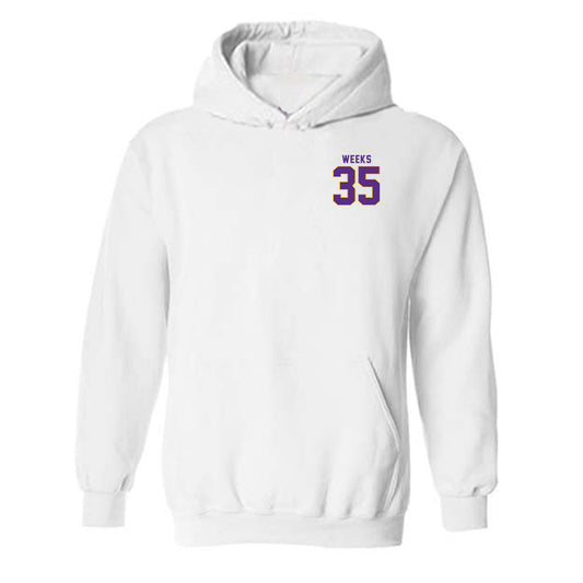 LSU - NCAA Football : Zach Weeks - Classic Shersey Hooded Sweatshirt-0