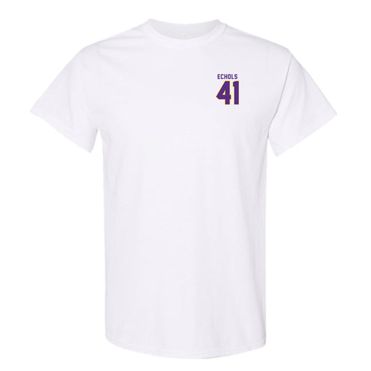 LSU - NCAA Football : Justin Echols - Classic Shersey T-Shirt-0