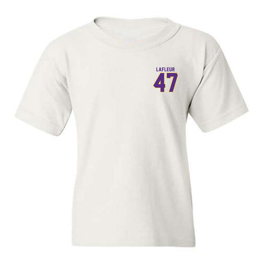 LSU - NCAA Football : JD LaFleur - Classic Shersey Youth T-Shirt-0