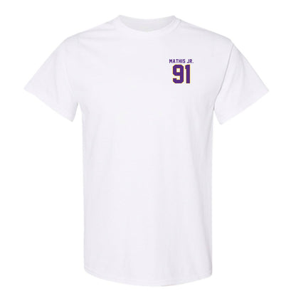 LSU - NCAA Football : Walter Mathis Jr. - Classic Shersey T-Shirt-0