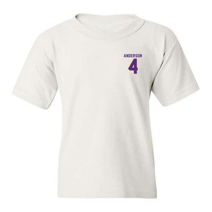 LSU - NCAA Football : Nic Anderson - Classic Shersey Youth T-Shirt-0