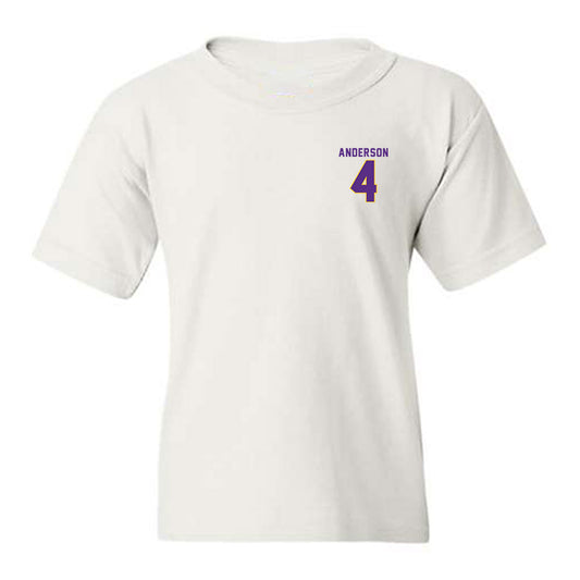 LSU - NCAA Football : Nic Anderson - Classic Shersey Youth T-Shirt-0