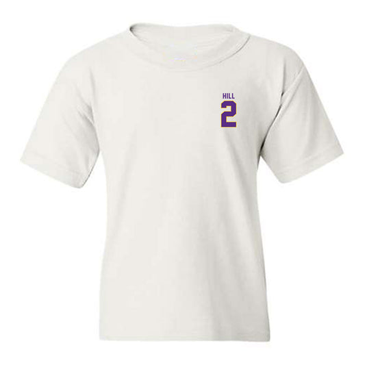 LSU - NCAA Football : Destyn Hill - Classic Shersey Youth T-Shirt-0