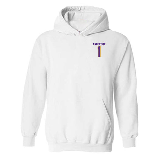 LSU - NCAA Football : Aaron Anderson - Classic Shersey Hooded Sweatshirt-0