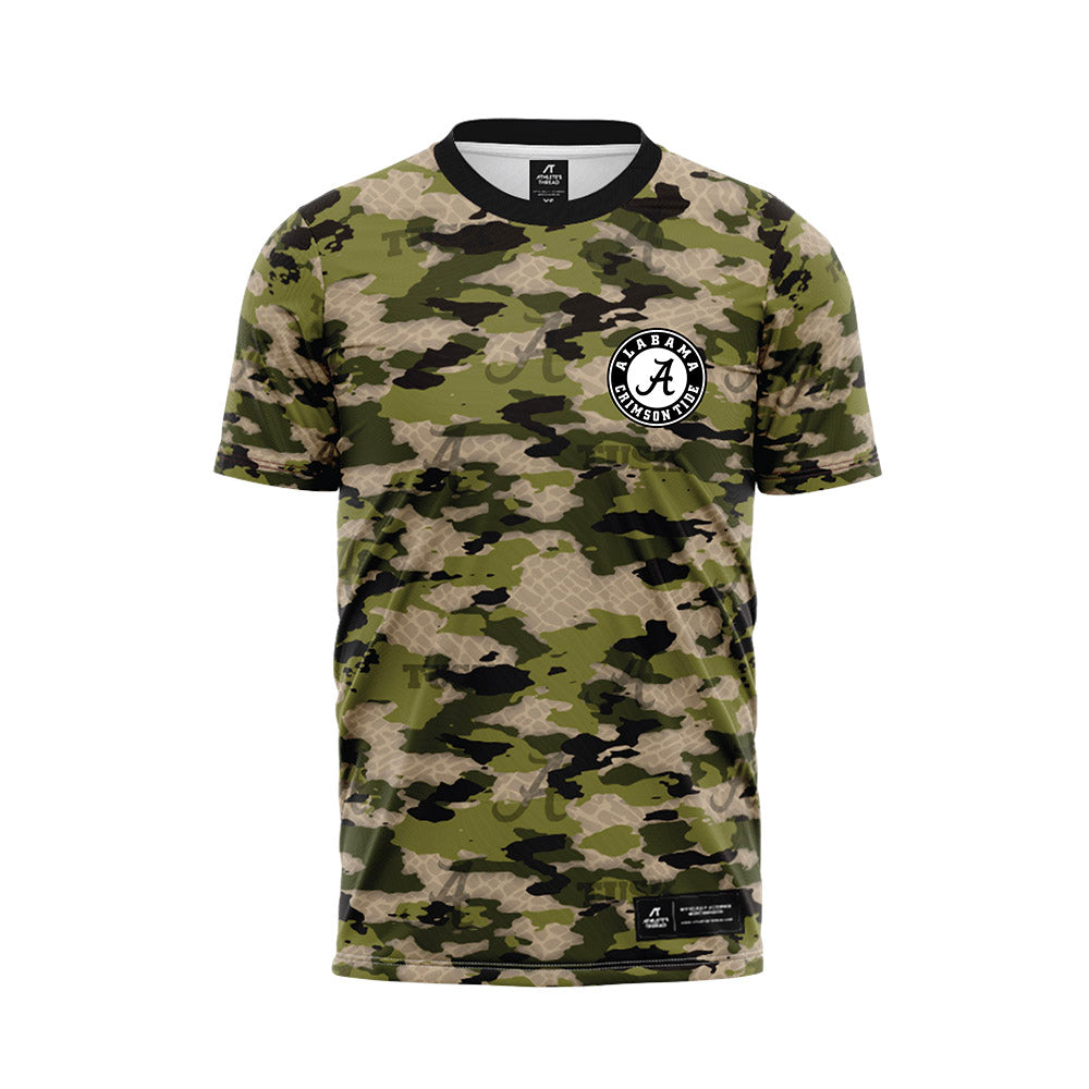 Alabama - : - Camo Premium Activewear T-Shirt-0