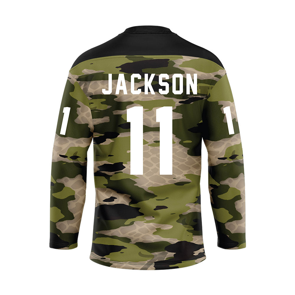 Alabama - NCAA Football : Ian Jackson - Camo Jersey-1