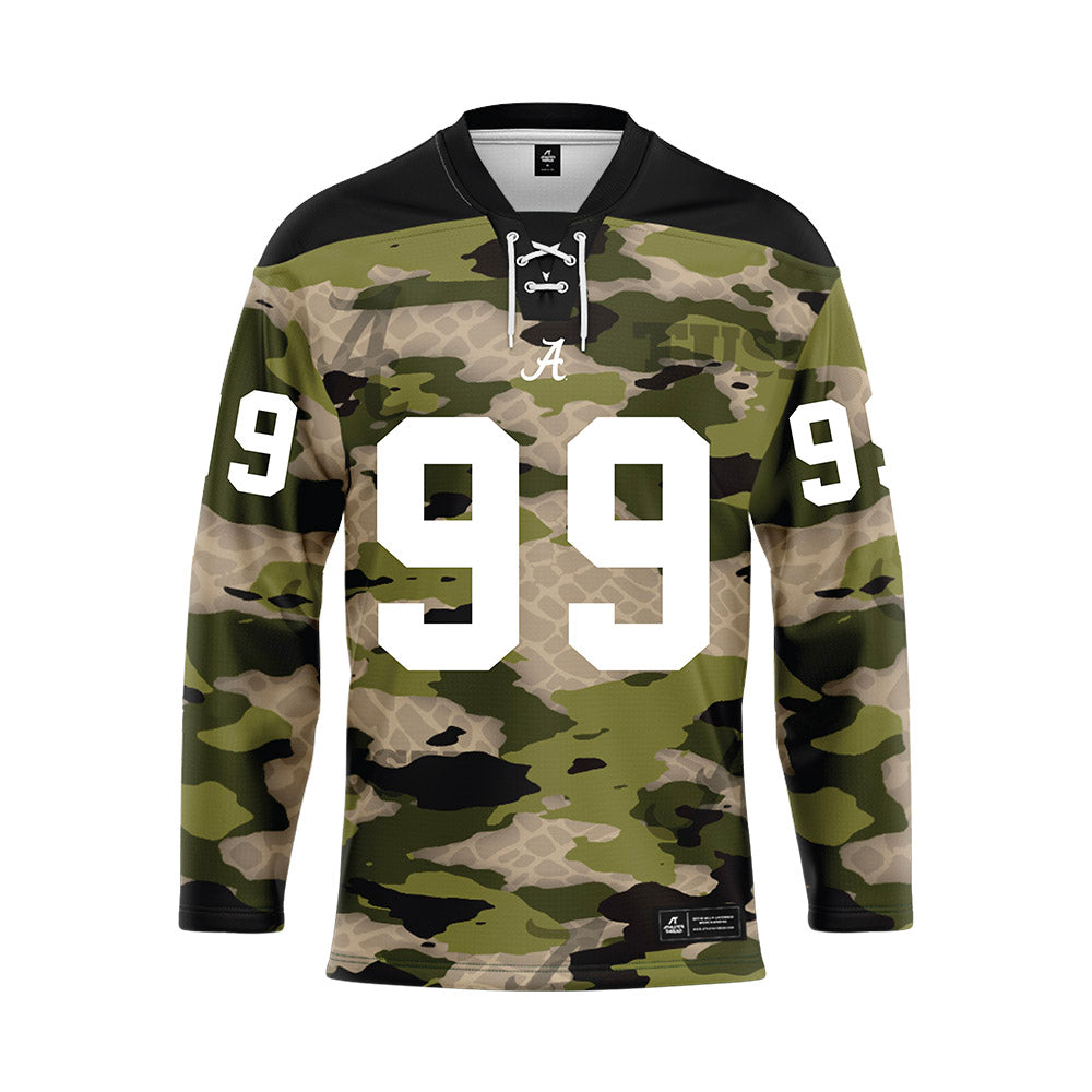 Alabama - NCAA Football : Josh Chapman - Camo Jersey-0