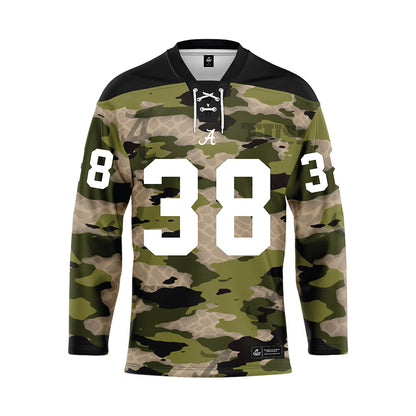 Alabama - NCAA Football : Blake Doud - Camo Jersey-0