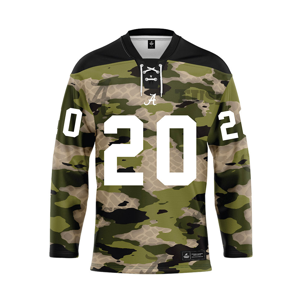 Alabama - NCAA Football : Dre Washington - Camo Jersey-0