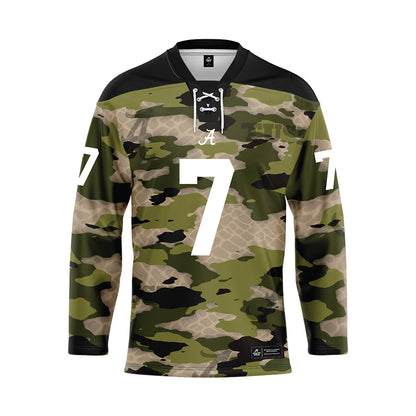 Alabama - NCAA Football : PATRICK SIMMONS - Camo Jersey-0