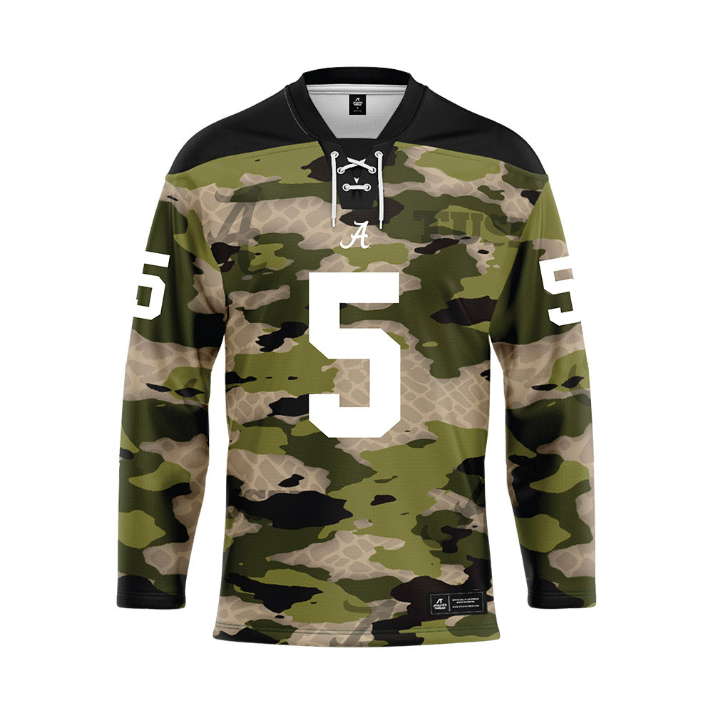 Alabama - NCAA Football : Germie Bernard - Camo Jersey-0