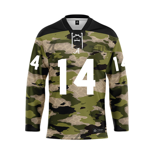 Alabama - NCAA Football : Marshall Pritchett - Camo Jersey-0