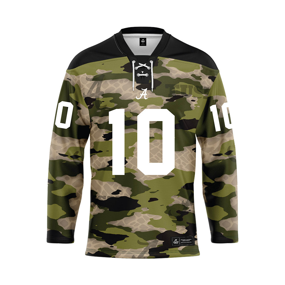 Alabama - NCAA Football : Justin Jefferson - Camo Jersey-0