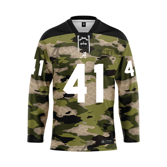 Alabama - NCAA Football : Nikhai Hill-Green - Camo Jersey-0
