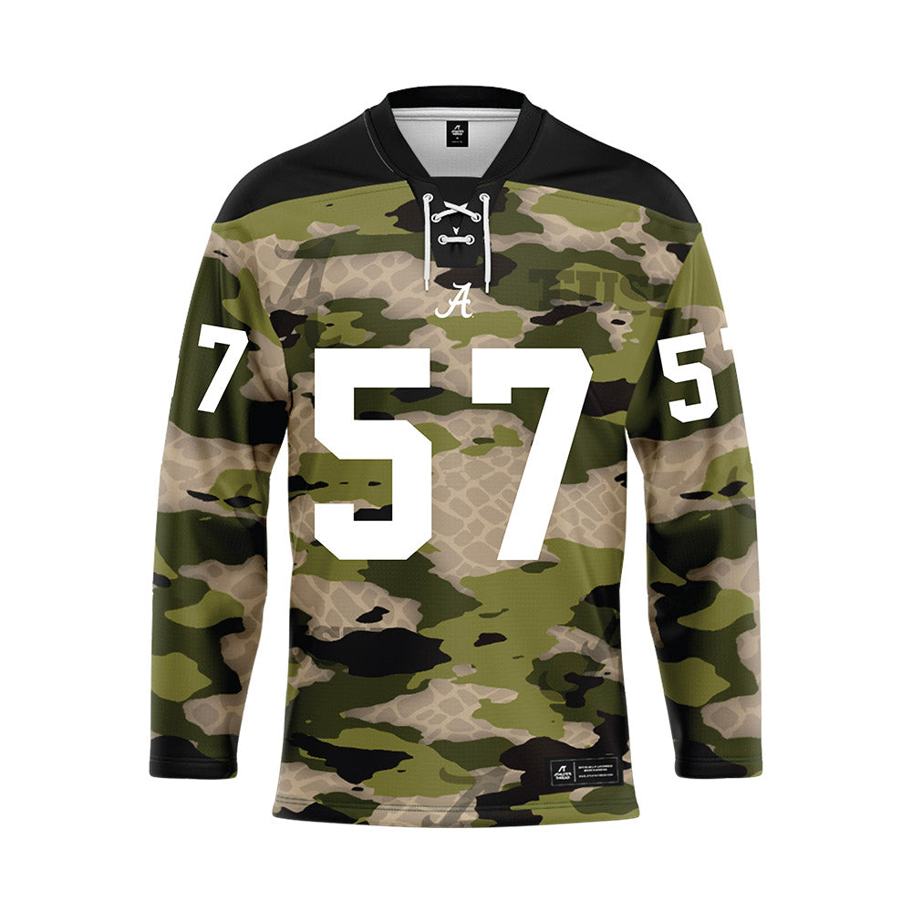 Alabama - NCAA Football : Jackson Lloyd - Camo Jersey-0