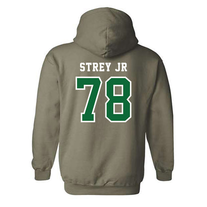 EMich - NCAA Football : Dennis Strey Jr - Classic Shersey Hooded Sweatshirt-1