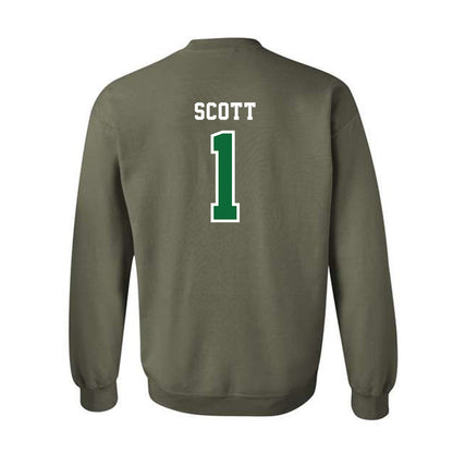 EMich - NCAA Football : Joshua Scott - Classic Shersey Crewneck Sweatshirt-1