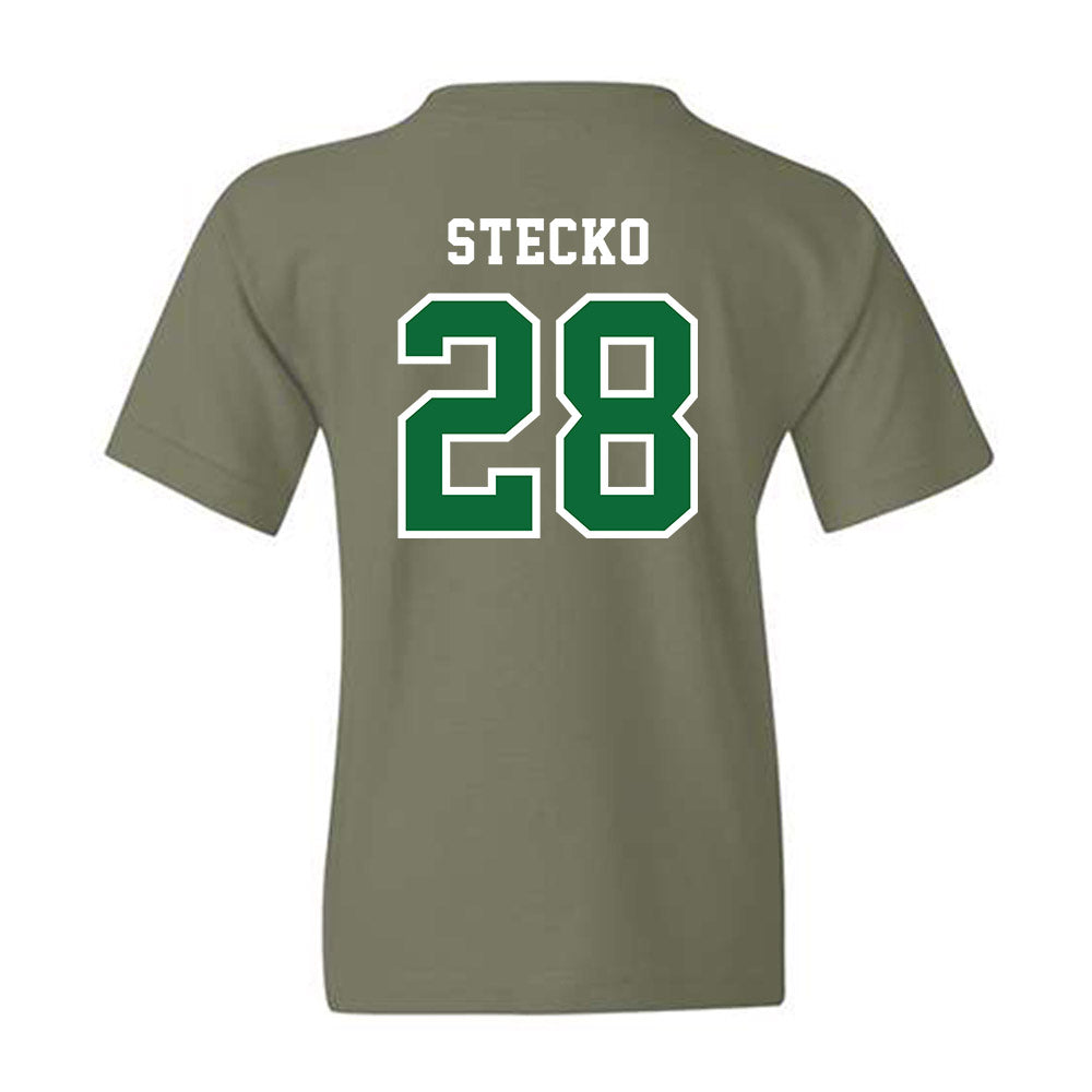 EMich - NCAA Baseball : Ty Stecko - Classic Shersey Youth T-Shirt-1