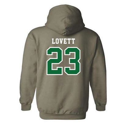 EMich - NCAA Football : Eli Lovett - Classic Shersey Hooded Sweatshirt-1