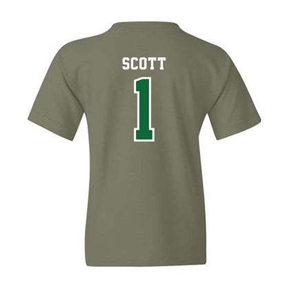 EMich - NCAA Football : Joshua Scott - Classic Shersey Youth T-Shirt-1