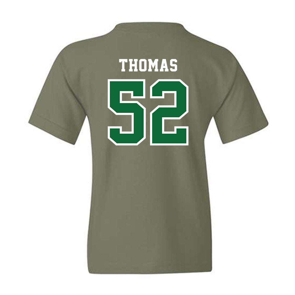 EMich - NCAA Football : Javon Thomas - Classic Shersey Youth T-Shirt-1