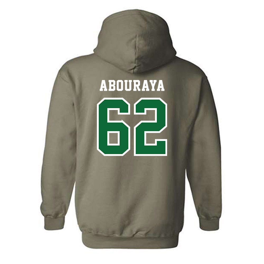 EMich - NCAA Football : Adham Abouraya - Classic Shersey Hooded Sweatshirt-1