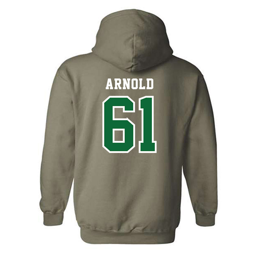EMich - NCAA Football : Gabriel Arnold - Classic Shersey Hooded Sweatshirt-1