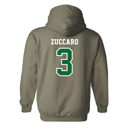 EMich - NCAA Baseball : Giano Zuccaro - Classic Shersey Hooded Sweatshirt-1
