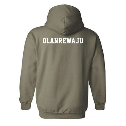 EMich - NCAA Men's Track & Field : Olawole Olanrewaju - Classic Shersey Hooded Sweatshirt-1