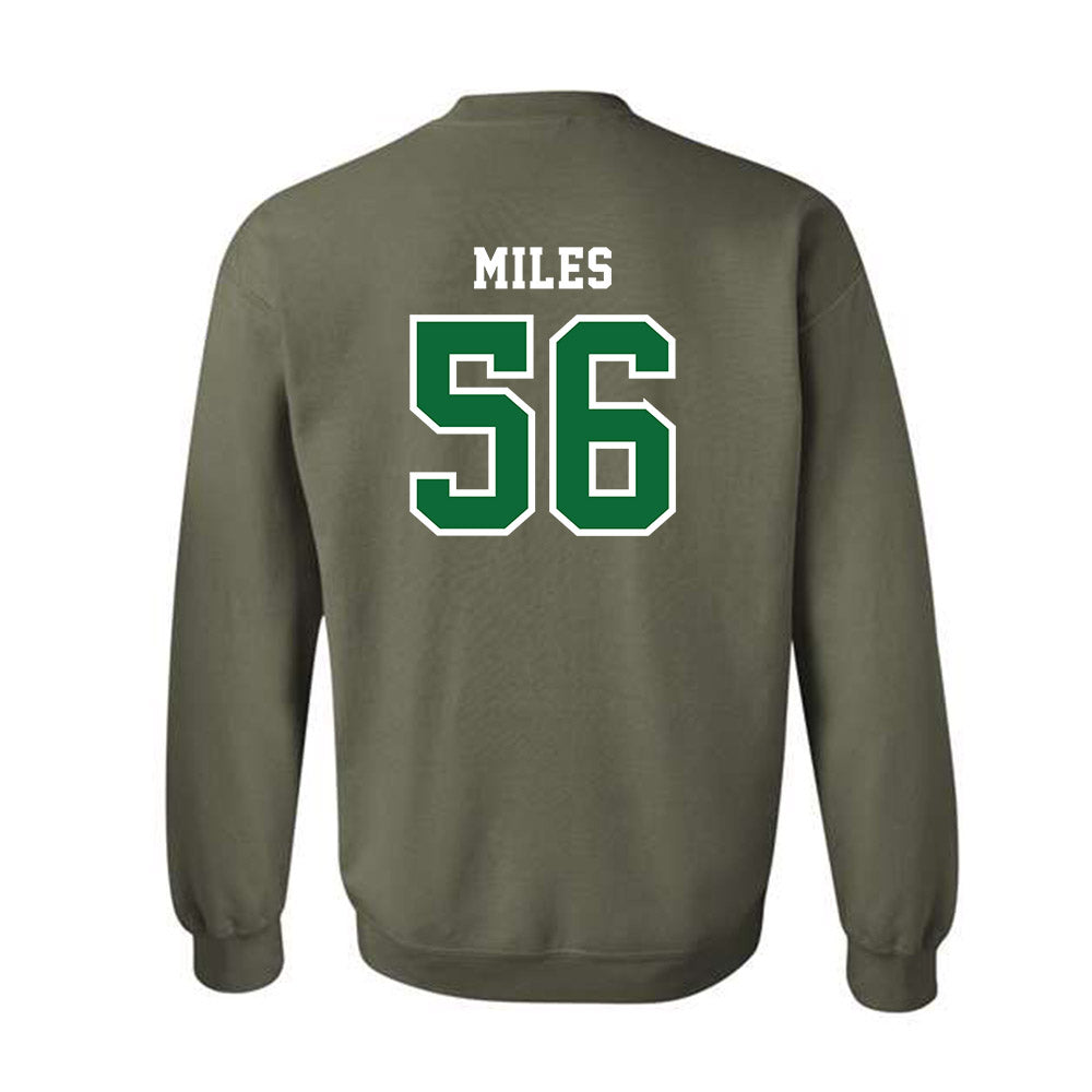 EMich - NCAA Football : Sterling Miles - Classic Shersey Crewneck Sweatshirt-1