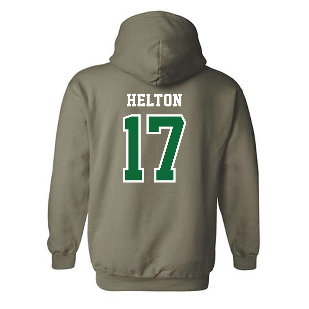 EMich - NCAA Women's Lacrosse : Marley Helton - Classic Shersey Hooded Sweatshirt-1