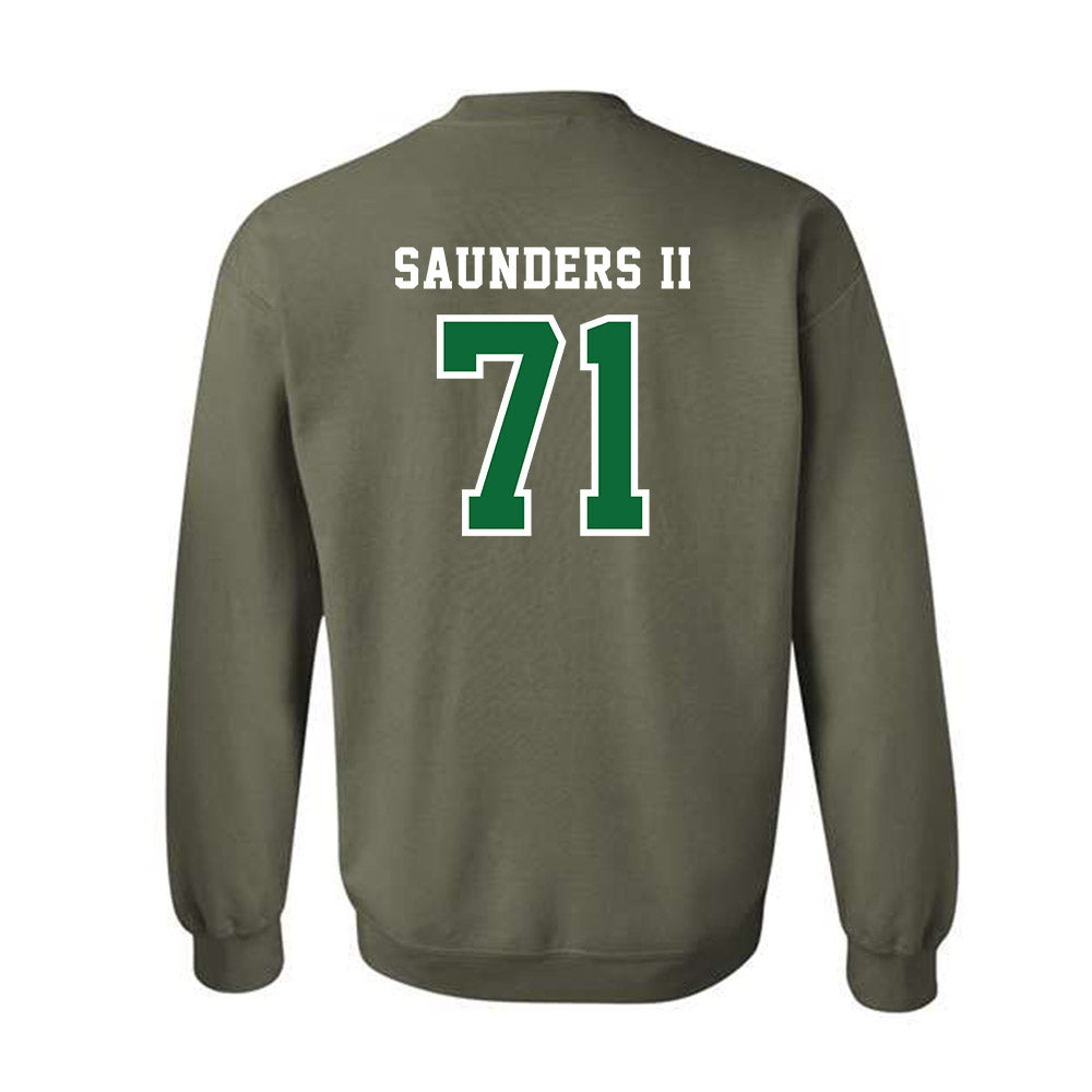 EMich - NCAA Football : Terrance Saunders II - Classic Shersey Crewneck Sweatshirt-1