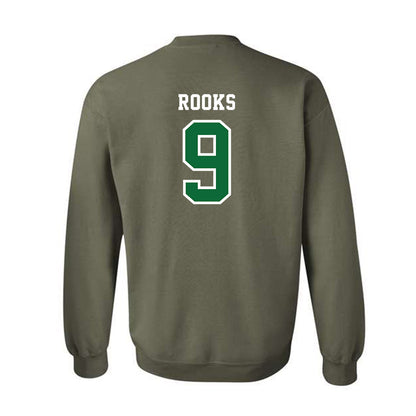 EMich - NCAA Football : Porter Rooks - Classic Shersey Crewneck Sweatshirt-1