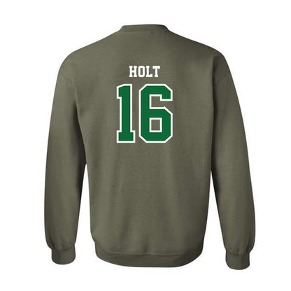EMich - NCAA Football : Jackson Holt - Classic Shersey Crewneck Sweatshirt-1